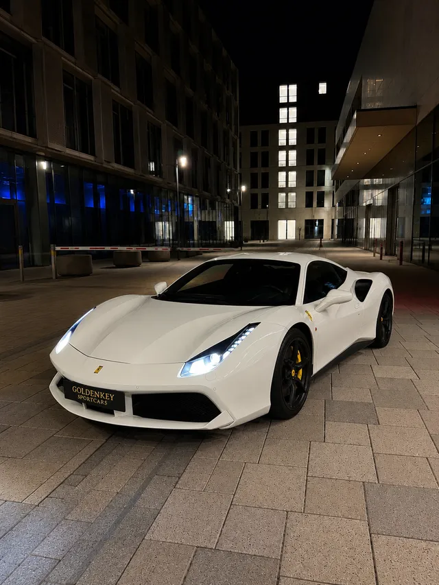 Rent a Ferrari 488 GTB in Munich